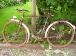 Ein altes Fahrrad
